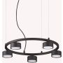 Ideal Lux MINOR 235516 Závesná lampa 5x9W/GX53 ip20