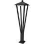 Italux Bons OFL-22474-L-BK Stojanová lampa 1x12W/LED 3000K 590lm IP54