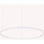 Ideal Lux HULAHOOP 258751 Závesná lampa 1x46W/LED ip20