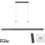 Paul Neuhaus PURE-MOTO 2525-15 Závesná lampa 3x45W/LED 2700-5000k 4680lm ip20