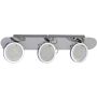 Italux Alessio HP-503AC-03-998B CH Bodové svetlo 3x5W/LED 3000K 400lm IP20