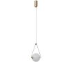Italux Rastia PND-34361-S-HBR-OPAL Závesná lampa 1x6W/LED 3000K 650lm IP20