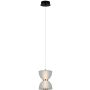 Italux Tica PND-83949-1-BK Závesná lampa 1x8W/LED 3000K 430lm IP20