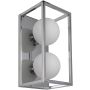 Italux Daisy MB-BR4367-W2 CH Stena svietidlo 2x4W/G9 IP20