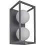 Italux Daisy MB-BR4367-W2 GR Stena svietidlo 2x4W/G9 IP20