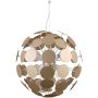Italux Mailone AD20180/6D GD Závesná lampa 6x40W/E14 IP20