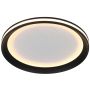 Italux Artizo PLF-02326-S-BK Stropné svietidlo 1x18W/LED 3000K/4000K/6000K 2200lm IP20