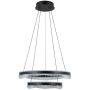 Italux Morte PND-34535-2L-BK Závesná lampa 2x70W/LED 3000K/4000K/6000K 4900lm IP20