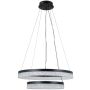 Italux Pantal PND-34533-2L-BK Závesná lampa 2x36W/LED 3000K/4000K/6000K 2300lm IP20