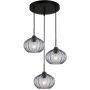 Italux Pansol PND-2940-3AS-BK-SG2 Závesná lampa 3x40W/E27 IP20