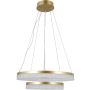 Italux Pantal PND-34533-2L-GD Závesná lampa 2x36W/LED 3000K/4000K/6000K 3600lm IP20