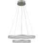 Italux Barlo PND-34526-2L-SILV Závesná lampa 2x36W/LED 3000K/4000K/6000K IP20