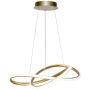Italux Almera PND-64728-GD Závesná lampa 1x32W/LED 3000K/4000K/6000K IP20