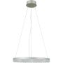 Italux Barlo PND-34526-M-SILV Závesná lampa 1x22W/LED 3000K/4000K/6000K IP20