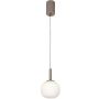 Italux Montes PND-02217-1-BRO Závesná lampa 1x6W/LED 3000K/4000K/6000K 650lm IP20