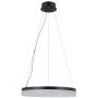 Italux Pantal PND-34533-M-BK Závesná lampa 1x22W/LED 3000K/4000K/6000K 1700lm IP20