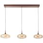 Italux Tenele PND-24028-3B-COPP Závesná lampa 3x21W/LED 3000K 1300lm IP20