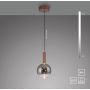 Paul Neuhaus BOWL 2284-23 Závesná lampa 1x7,4W/LED 2700k 300lm ip20