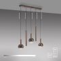 Paul Neuhaus BOWL 2286-23 Závesná lampa 5x6,3W/LED 2700k 1450lm ip20