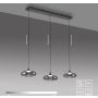 Paul Neuhaus POSH 15693-15 Závesná lampa 3x6,3W/LED 3000k 1000lm ip20