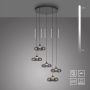 Paul Neuhaus POSH 15694-15 Závesná lampa 5x6,3W/LED 3000k 1450lm ip20