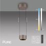 Paul Neuhaus PURE CLIPSE 2471-97 Závesná lampa 2x5W/LED 2200-5000k 250lm ip20