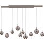 Paul Neuhaus PURE E-INFINITY 2221-97 Závesná lampa 10x7W/LED 2200-5000k 1100lm ip20