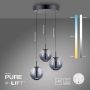 Paul Neuhaus PURE E-Infinity 2222-15 Závesná lampa 3x7W/LED 2200-5000k 520lm ip20