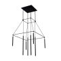 Antigo Alha 9010 Závesná lampa 8x40W/G9 IP20