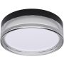 Italux Rilta PLF-73527-M-BK Stropná lampa 1x24W/LED IP65