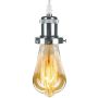 Altavola Design INDUSTRIAL CHIC LA001/P_chrom Závesná lampa 1x60W/E27 IP20