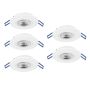 Eglo GEDREZ 300185 Vstavané downlight svetlo 5x4.9W/LED 2700K, 4000K, 6500K 2600lm ip20