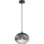 Italux Alias PND-3665-1-BK-SG Závesná lampa 1x40W/E27 IP20