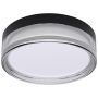 Italux Rilta PLF-73527-S-BK Stropná lampa 1x18W/LED IP65