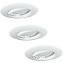 Polux OLIN 306210 Vstavané downlight svetlo 1x3,5W/GU10 3000K 250LM IP20