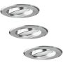 Polux SUN 305268 Vstavané downlight svetlo 1x3,5W/GU10 3000K 250LM IP20
