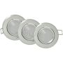 Polux SUN 305275 Vstavané downlight svetlo 1x3,5W/GU10 3000K 250LM IP20