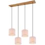 Trio ELMAU 302100430 Závesná lampa 4x60w/e27 ip20