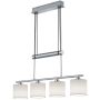 Trio GARDA 305400401 Závesná lampa 4x28w/e14 ip20