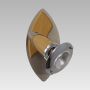 Prezent ZEUS NS/CH/LW 317 Stena svietidlo 1x40W/E14/R50 IP20