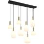 Trio DIVA 319800808 Závesná lampa 8x10w/e27 ip20
