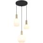 Trio DIVA 319830308 Závesná lampa 3x10w/e27 ip20