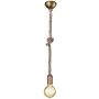 Trio ROPE 310100104 Závesná lampa 1x60w/e27 ip20