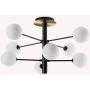 Ideal Lux COSMOPOLITAN 328485 Stropná lampa 8x15W/G9 ip20