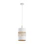 TK Lighting BOGART WHITE 3208 Závesná lampa 1x15W/LED E27