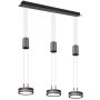 Trio FRANKLIN 326510342 Závesná lampa 3x9w/led 3000k 1050lm ip20