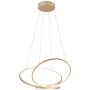 Trio DARVIN 349119179 Závesná lampa 1x52w/led 2300+3000+4000k 6700lm ip20