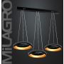 Milagro RONDO NERO ML354 Závesná lampa 1x36W/LED 2520LM