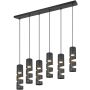 Trio STREAM 364000632 Závesná lampa 6x10w/gu10 ip20