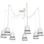 Milagro APOLLO MLP775 Závesná lampa 7x60W/E27 IP20
